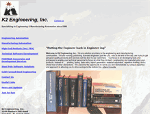 Tablet Screenshot of k2engineeringinc.com